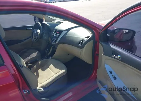 2014 Hyundai Accent Gls из США, поврежденный, VIN KMHCU4AE3EU608044